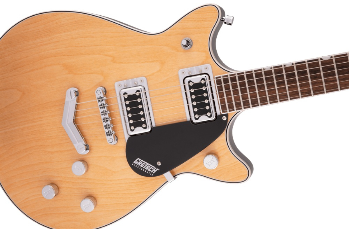 Электрогитара GRETSCH G5222 ELECTROMATIC DOUBLE JET BT WITH V-STOPTAIL AGED NATURAL