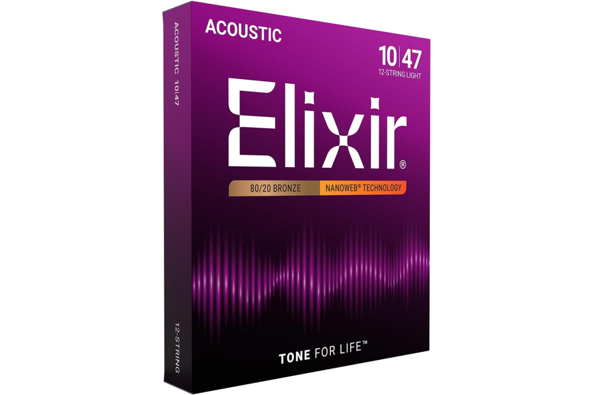 Струни для акустичних гітар ELIXIR PB NW 12 L