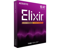 Струни для акустичних гітар ELIXIR PB NW 12 L