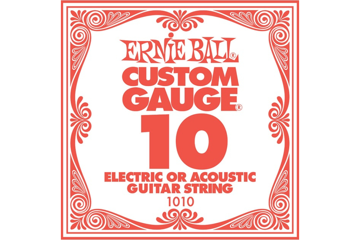 Струна для электрогитары ERNIE BALL 1010