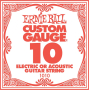 Струна для электрогитары ERNIE BALL 1010