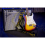 Ремінь гітарний FENDER STRAP 2" MONOGRAMMED BLACK/YELLOW/BROWN