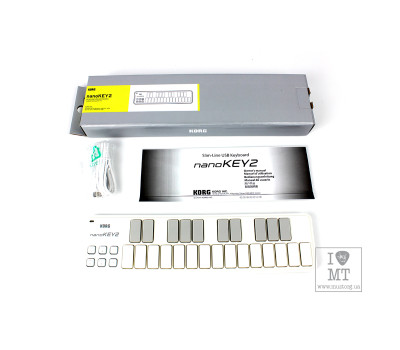 Купить KORG NANOKEY 2 WH MIDI контроллер онлайн