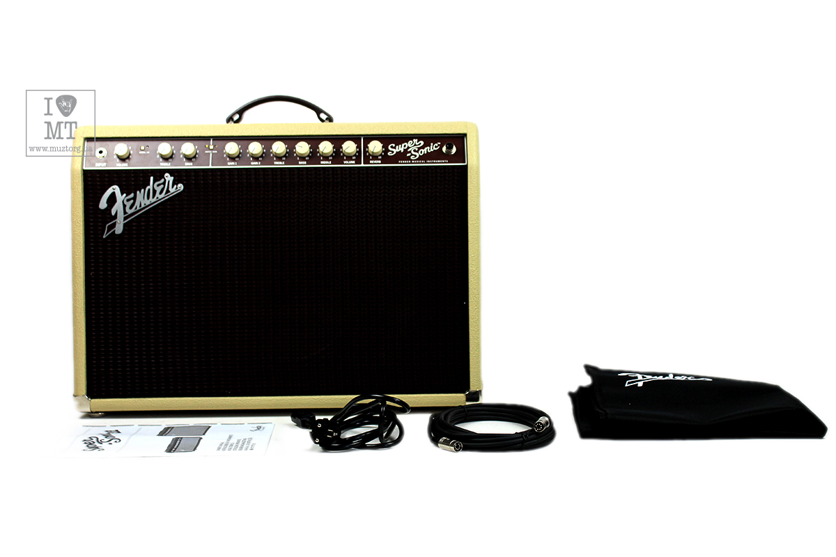 Гітарний комбопідсилювач FENDER SUPER-SONIC 22 BLONDE