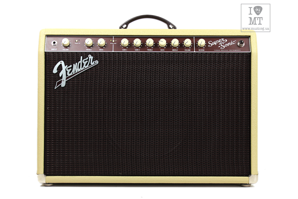 Гітарний комбопідсилювач FENDER SUPER-SONIC 22 BLONDE