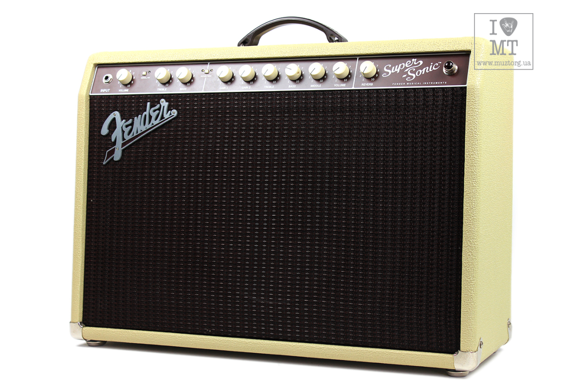 Гітарний комбопідсилювач FENDER SUPER-SONIC 22 BLONDE