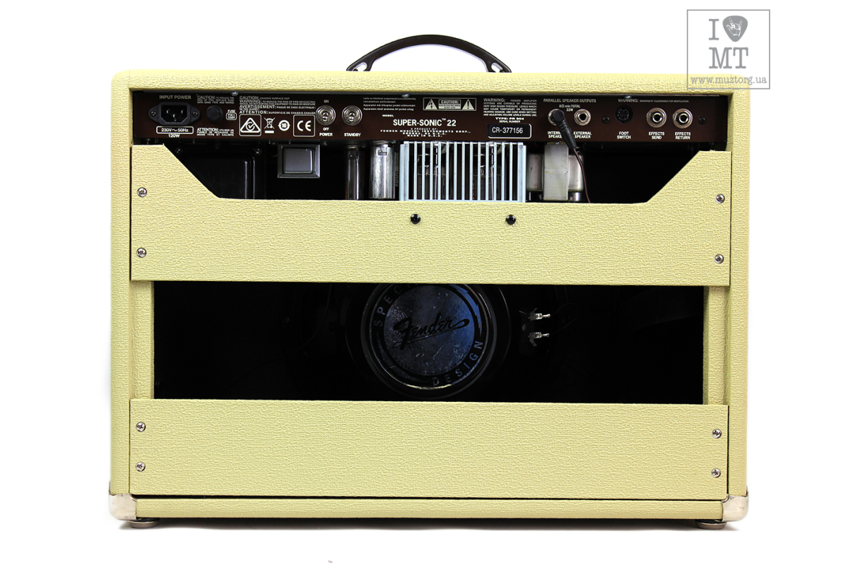 Гітарний комбопідсилювач FENDER SUPER-SONIC 22 BLONDE