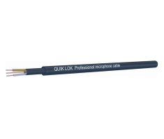 Кабель микрофонный пометрово QUIK LOK CM675BK Кабель микрофонный пометрово QUIK LOK CM675BK