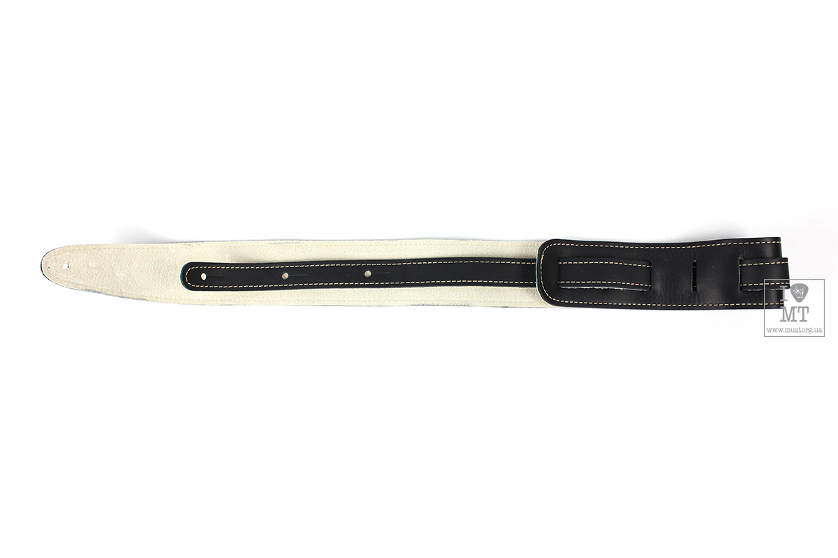 Ремінь гітарний FENDER STRAP 2" BALL GLOVE LEATHER BLACK