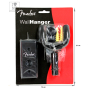 FENDER WALL HANGER BLACK Тримач гітарний настінний