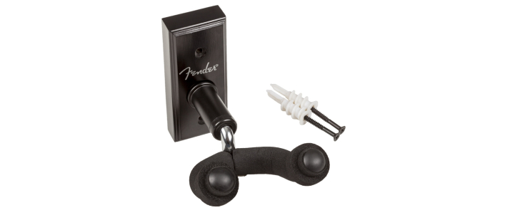 FENDER WALL HANGER BLACK Тримач гітарний настінний