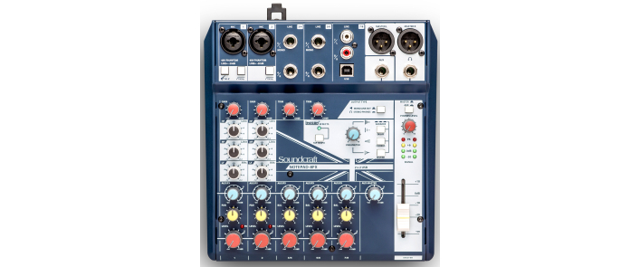 Микшерный пульт SOUNDCRAFT Notepad-8FX