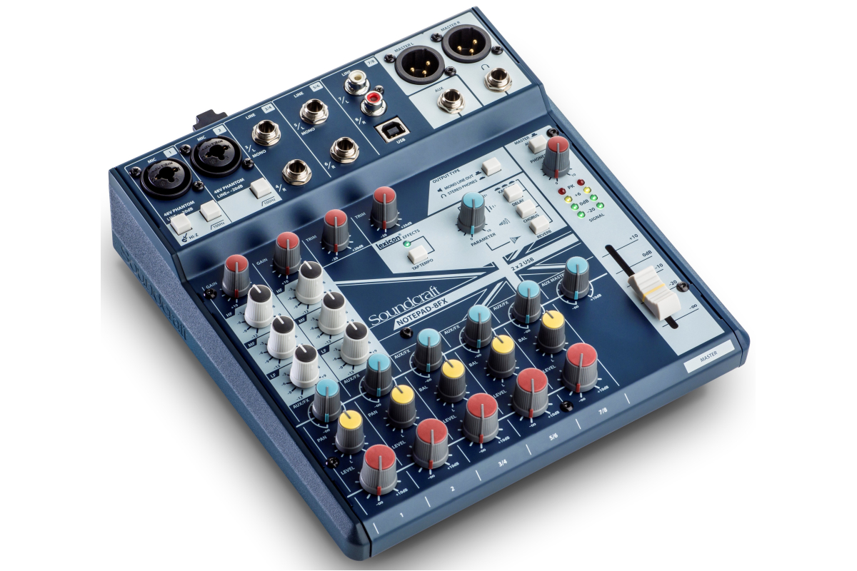 Микшерный пульт SOUNDCRAFT Notepad-8FX