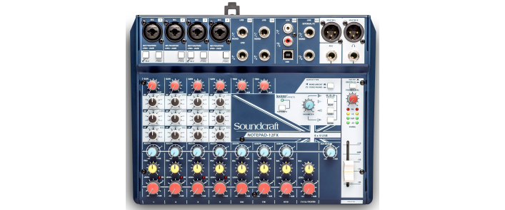 Микшерный пульт SOUNDCRAFT Notepad-12FX