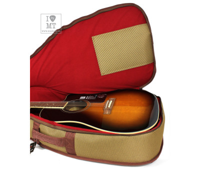 Купить FENDER FAT-610 DREADNOUGHT GIG BAG TWEED Чехол для акустической гитары онлайн
