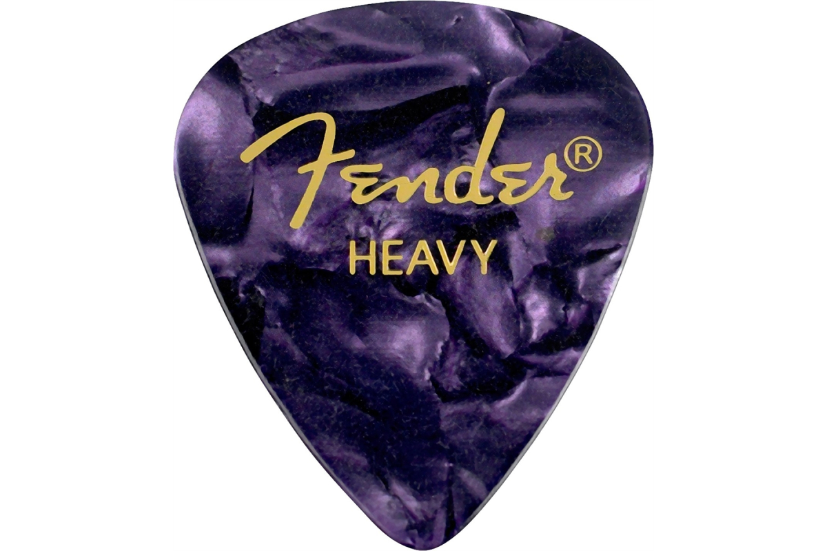 FENDER 351 PURPLE MOTO (12) HEAVY Набор медиаторов