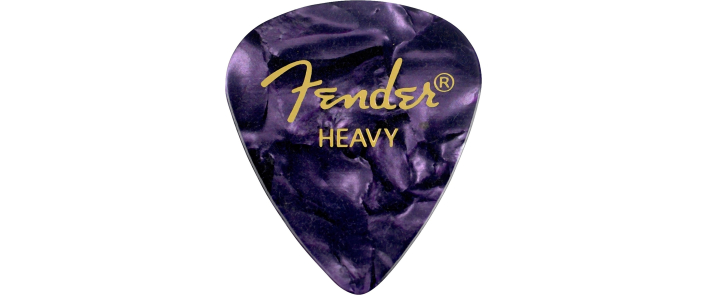 FENDER 351 PURPLE MOTO (12) HEAVY Набор медиаторов