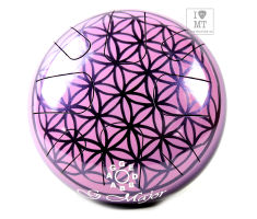 PALM PERCUSSION METAL TONGUE DRUM 8 LEAFS MAROON Глюкофон