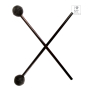 Глюкофон PALM PERCUSSION METAL TONGUE DRUM 9 LEAFS BLACK DOFF