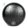 Глюкофон PALM PERCUSSION METAL TONGUE DRUM 9 LEAFS BLACK DOFF