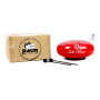 PALM PERCUSSION METAL TONGUE DRUM 9 LEAFS RED SPLASH Глюкофон