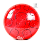 PALM PERCUSSION METAL TONGUE DRUM 9 LEAFS RED SPLASH Глюкофон