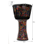 Джембе PALM PERCUSSION ESPPVC12C-A2 PVC DRUM ROPE TENSION FIBER 12"