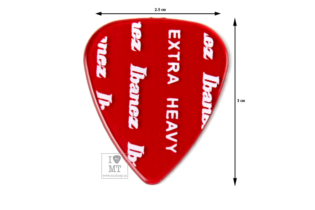 IBANEZ ANL141 RED EXTRA HEAVY Медиатор