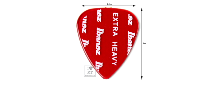 IBANEZ ANL141 RED EXTRA HEAVY Медиатор