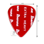 IBANEZ ANL141 RED EXTRA HEAVY Медиатор