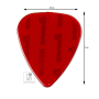 IBANEZ ANL141 RED MEDIUM Медиатор