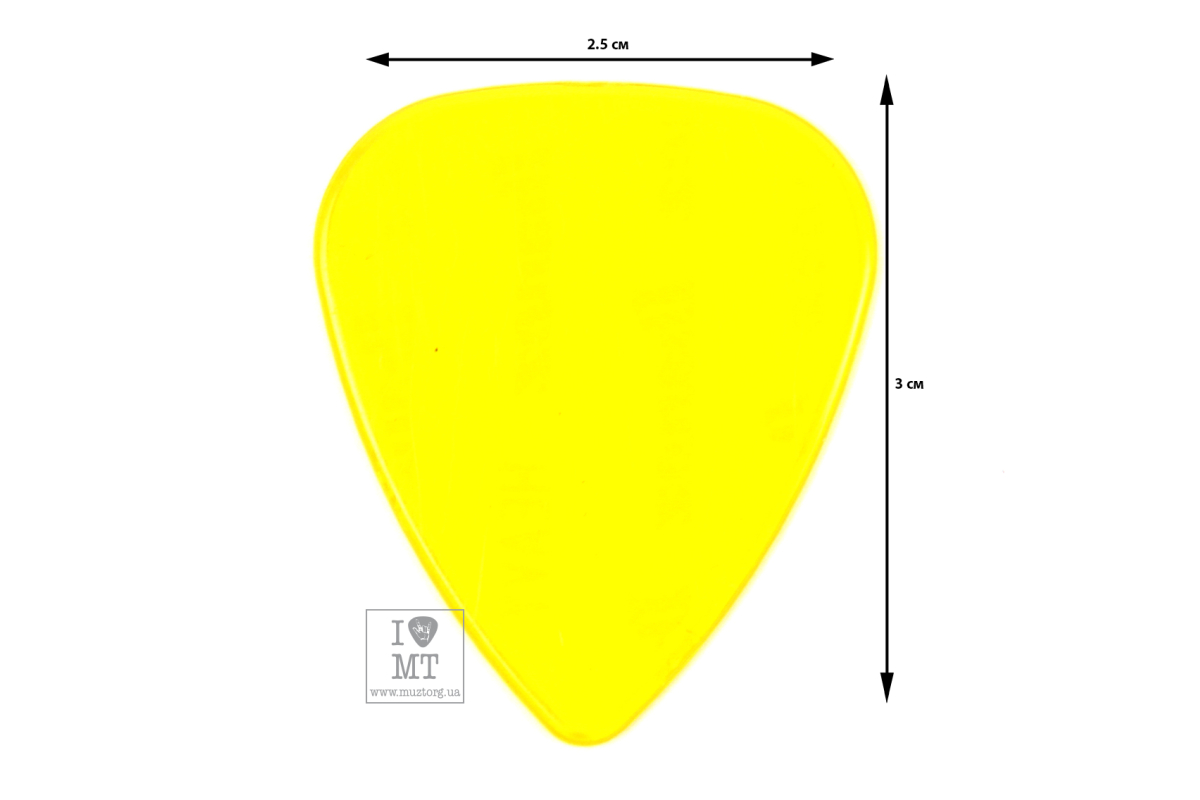IBANEZ ANL141 YELLOW HEAVY Медиатор