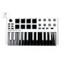 AKAI MPK MINI MK2 WHITE MIDI клавиатура