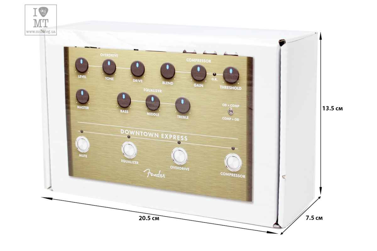 FENDER PEDAL DOWNTOWN EXPRESS Педаль ефектів