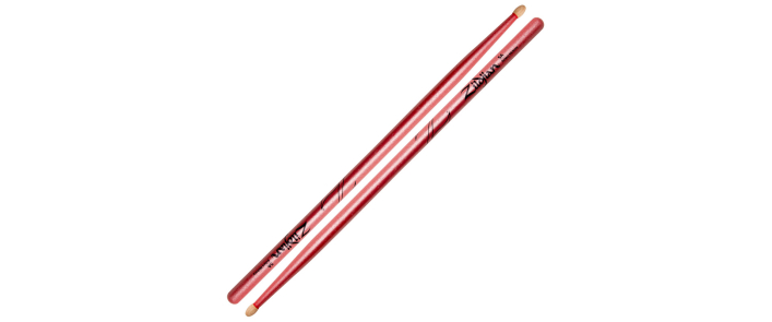 Барабанные палочки ZILDJIAN 5A CHROMA PINK METALLIC