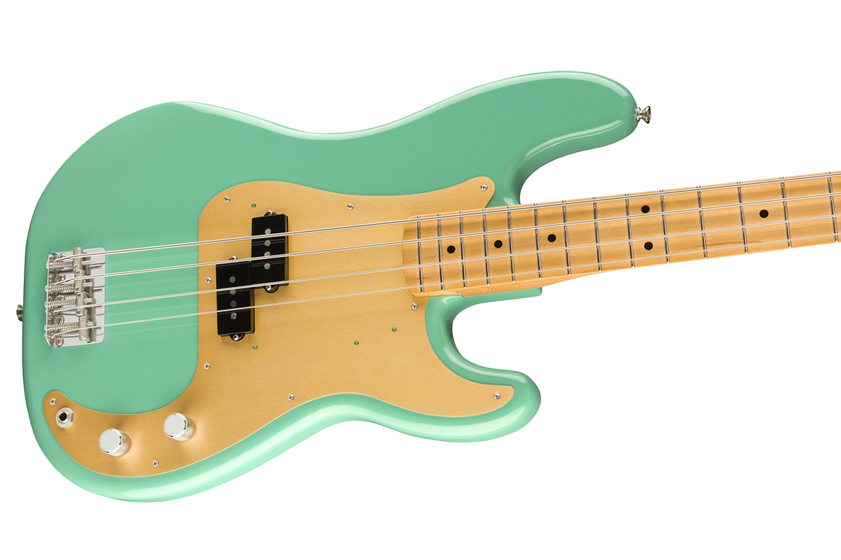FENDER VINTERA '50s PRECISION BASS MN SEA FOAM GREEN Бас-гітара
