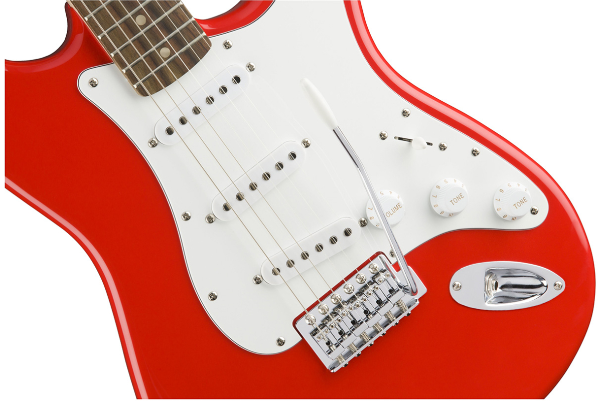 SQUIER by FENDER AFFINITY SERIES STRATOCASTER LR RACE RED Электрогитара