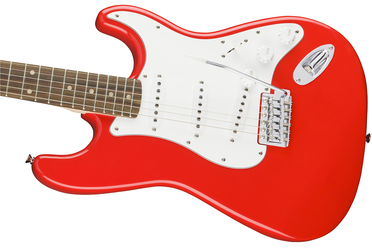 SQUIER by FENDER AFFINITY SERIES STRATOCASTER LR RACE RED Электрогитара