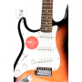 SQUIER by FENDER AFFINITY SERIES STRATOCASTER LH LR BROWN SUNBURST Электрогитара