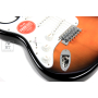 SQUIER by FENDER AFFINITY SERIES STRATOCASTER LH LR BROWN SUNBURST Электрогитара