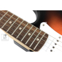 SQUIER by FENDER AFFINITY SERIES STRATOCASTER LH LR BROWN SUNBURST Электрогитара