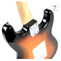 SQUIER by FENDER AFFINITY SERIES STRATOCASTER LH LR BROWN SUNBURST Электрогитара