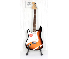 SQUIER by FENDER AFFINITY SERIES STRATOCASTER LH LR BROWN SUNBURST Электрогитара
