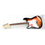 SQUIER by FENDER AFFINITY SERIES STRATOCASTER LH LR BROWN SUNBURST Электрогитара