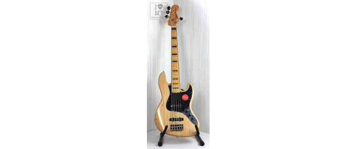 Бас-гітара SQUIER CLASSIC VIBE '70s JAZZ BASS V MN NATURAL