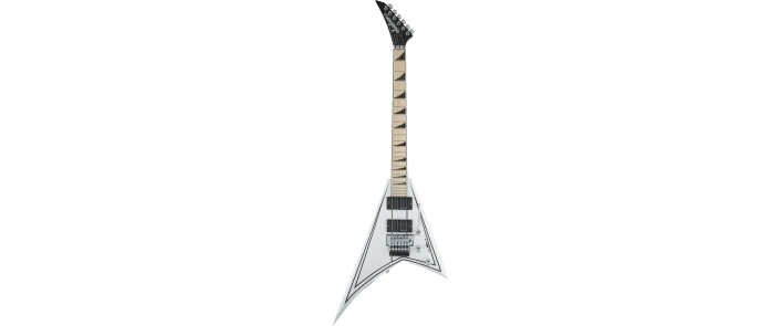 Электрогитара JACKSON X-SERIES RHOADS RRX24M MN SNOW WHITE WITH BLACK PINSTRIPES
