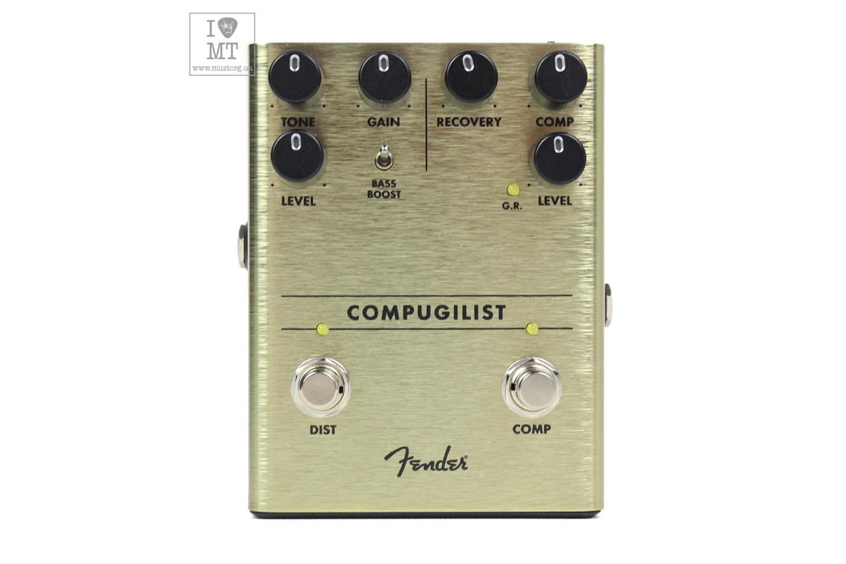 Педаль эффектов FENDER PEDAL COMPUGILIST COMPRESSOR/DISTORTION