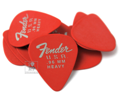Набір медіаторів FENDER 351 DURA-TONE .96 12-PACK, FIESTA RED