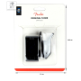 FENDER ORIGINAL TUNER DAPHNE BLUE Тюнер