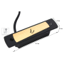 Звукосниматель FENDER CYPRESS SINGLE-COIL ACOUSTIC SOUNDHOLE PICKUP NATURAL